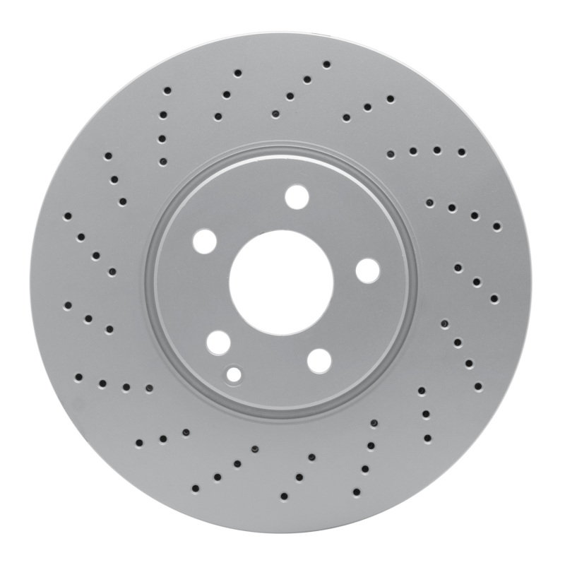 Mercedes-Benz S430 Brake Rotor (1) - Front - R1 Concepts - GeoSPEC Coated Rotor - Drilled - `02-`09